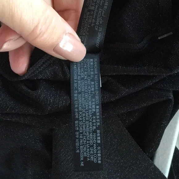 NWT INC International Concepts Black Bodysuit - Picture 6 of 6